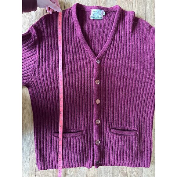 Bruce Cameron Knitwear Vtg Wool Blend Cardigan Sweater Size Large - Picture 4 of 6